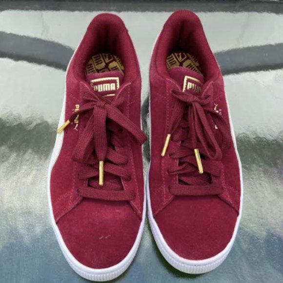 puma burgundy womens